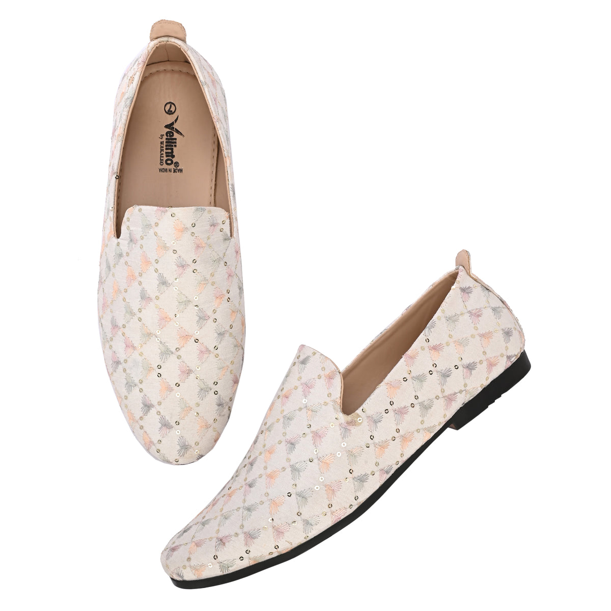 Vellinto POLKI Party Wear Royal Look Loafers I Slip On Espadrilles For Men