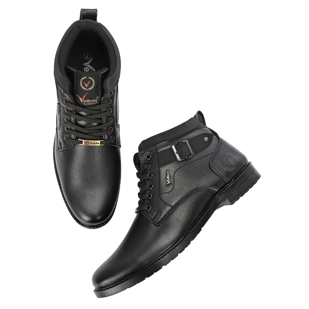 Vellinto Vellinto ALDEN Men's Casual Outdoor Synthetic Leather Boots Boots For Men Casuals For Men