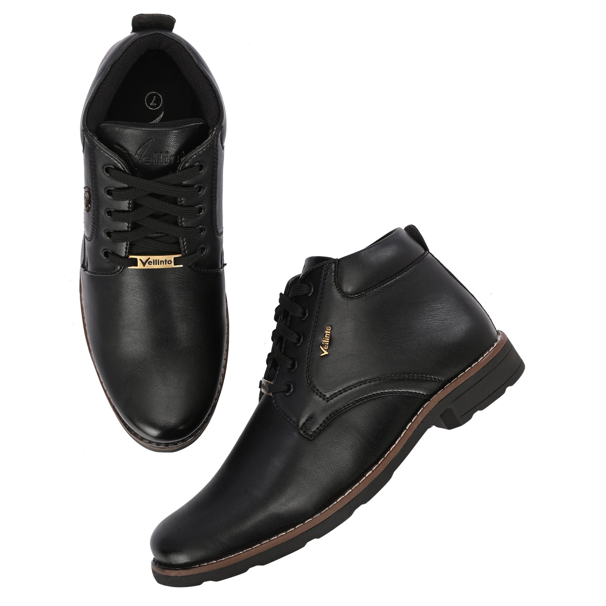 Vellinto Vellinto TRAILBLAZER Casual Boots For Men ll Synthetic Leather Boots Boots For Men