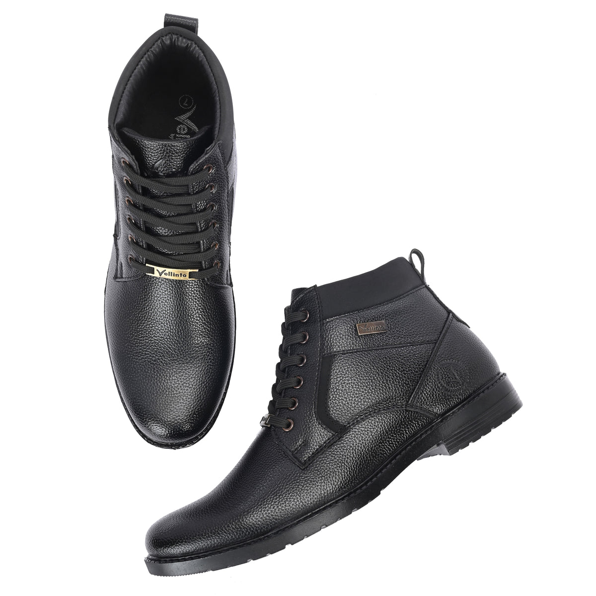 Vellinto SIGNATURE Casual Boots For Men ll Synthetic Leather Boots Corporate Casuals For Men