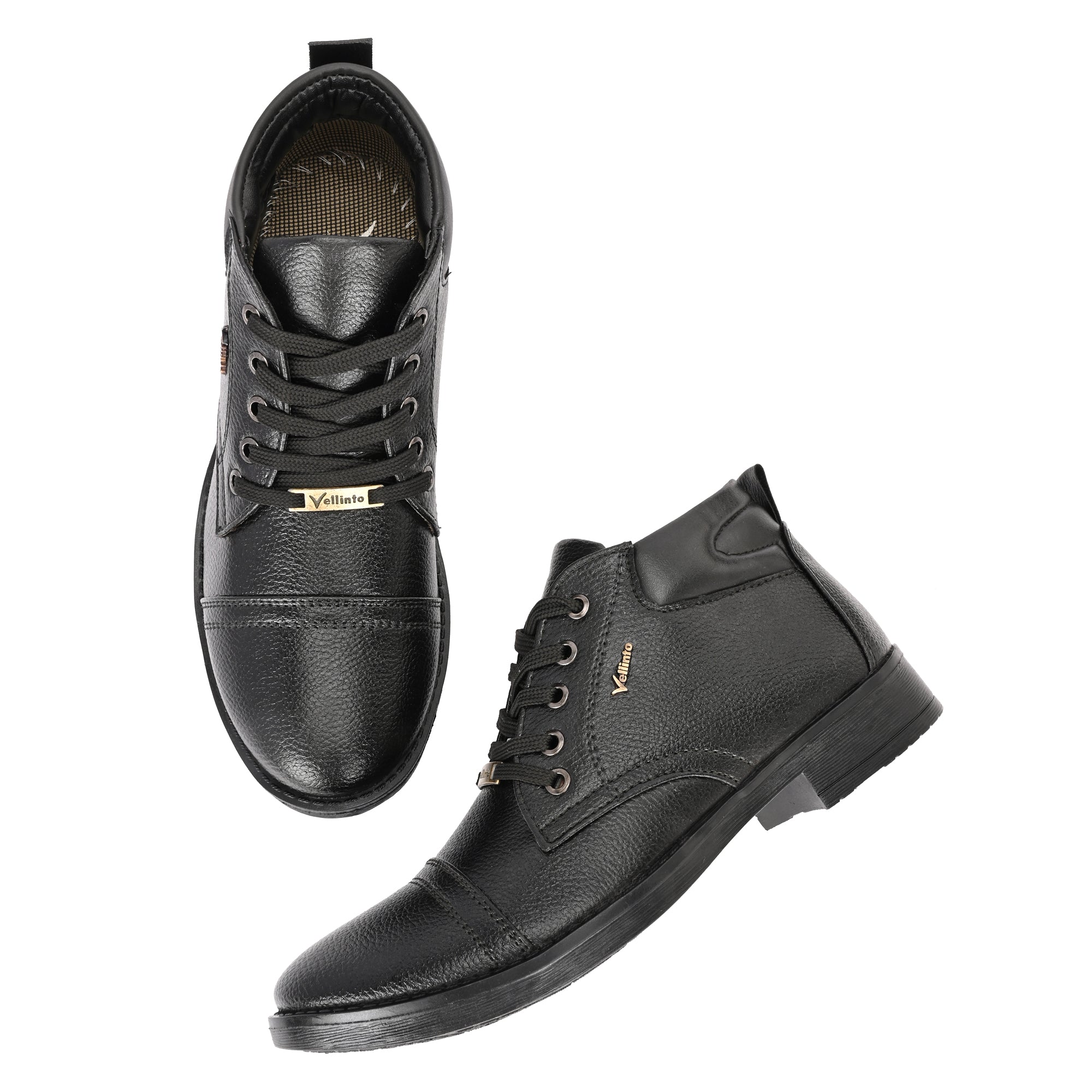 Vellinto Vellinto FLEXOR Casual Mid-Ankle Synthetic leather Stylish and trendy Boots Boots For Men