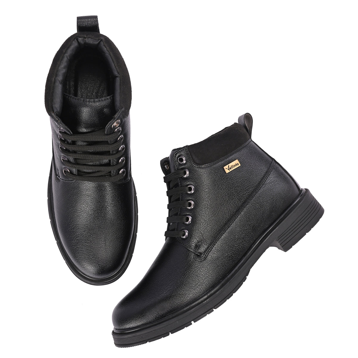 Vellinto Vellinto RUSTIK Casual Boots For Men ll Synthetic Leather Boots Casuals For Men Boots For Men