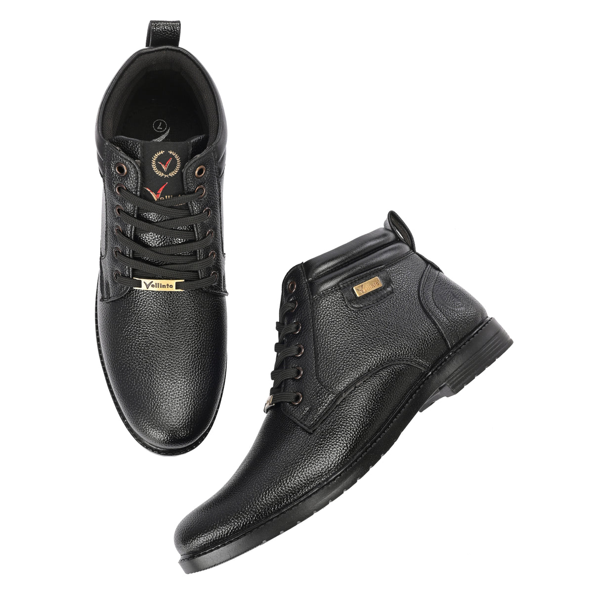 Vellinto CARTER Casual Boots For Men ll Synthetic Leather Boots