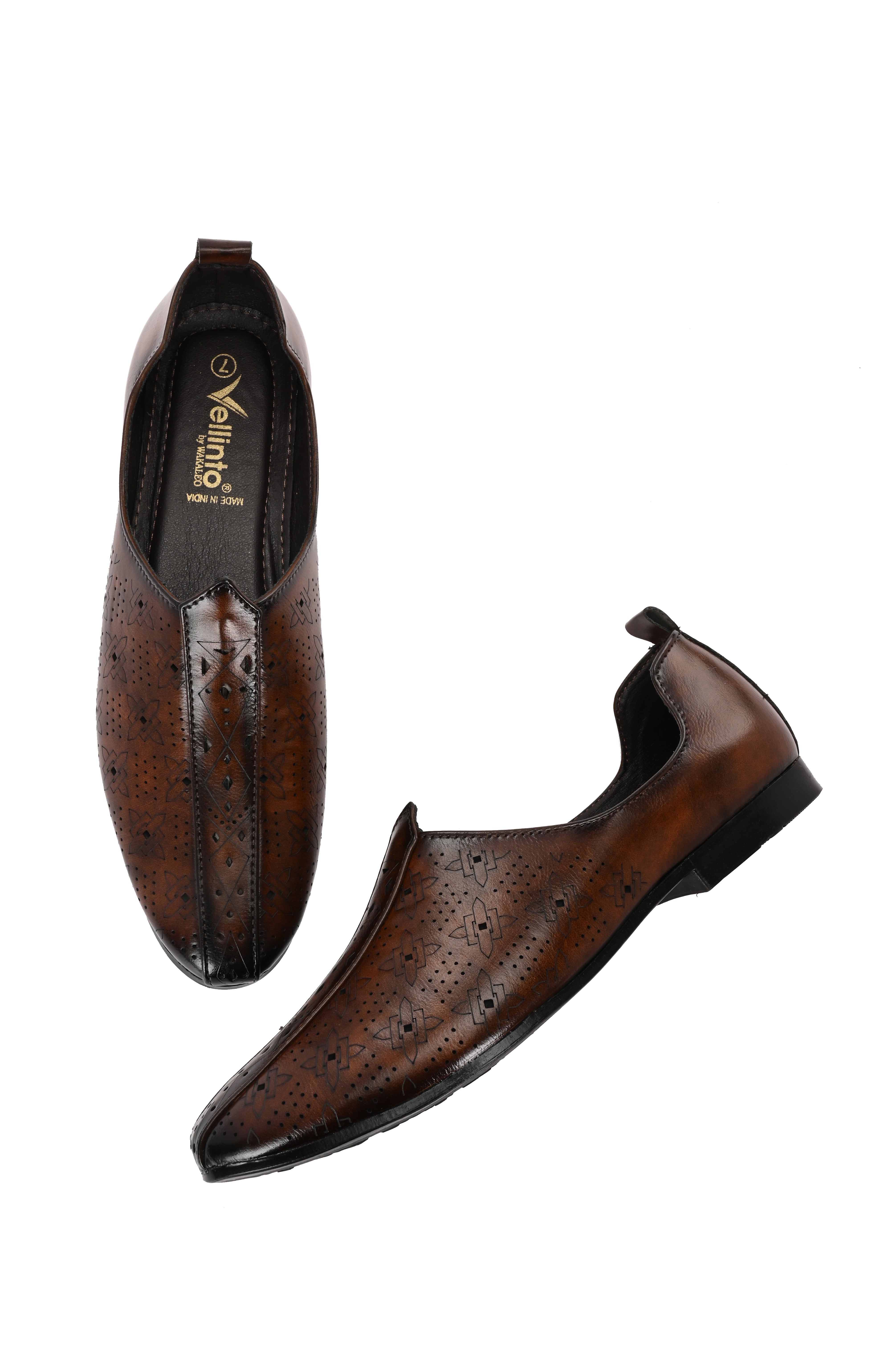 Vellinto Vellinto VOHRA Cool Rajasthani Jutis Mojaris Nagra For Men Stylish Shoes Party Wear For Men