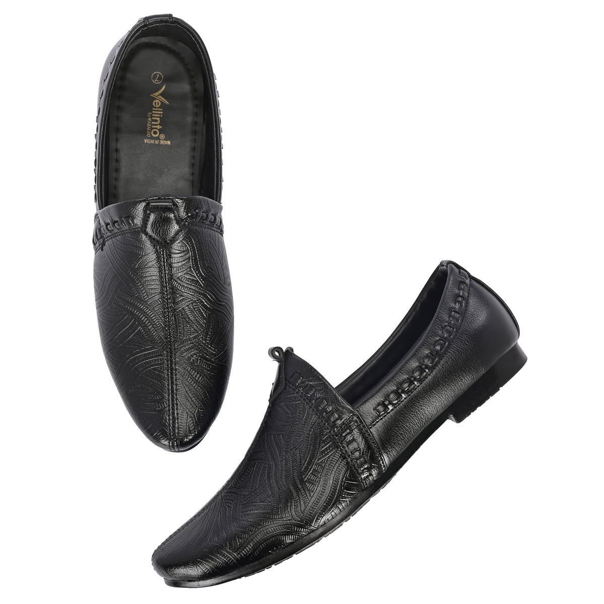 Vellinto Vellinto ARAMBH Cool Rajasthani Jutis For Men Mojaris For Men Nagra For Men Loafers For Men