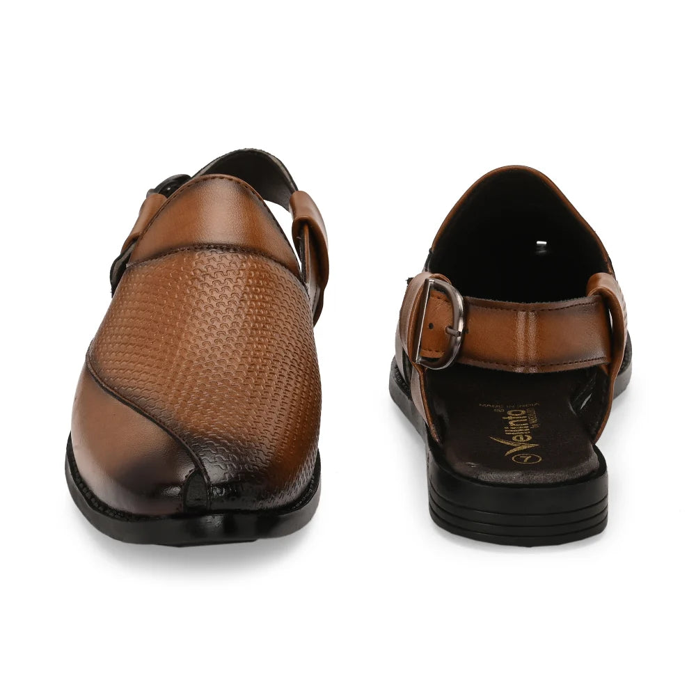 Vellinto SULTAN Men Latest Peshawari Sandals ll Casual/Formal/Peshawari Sandals For Men