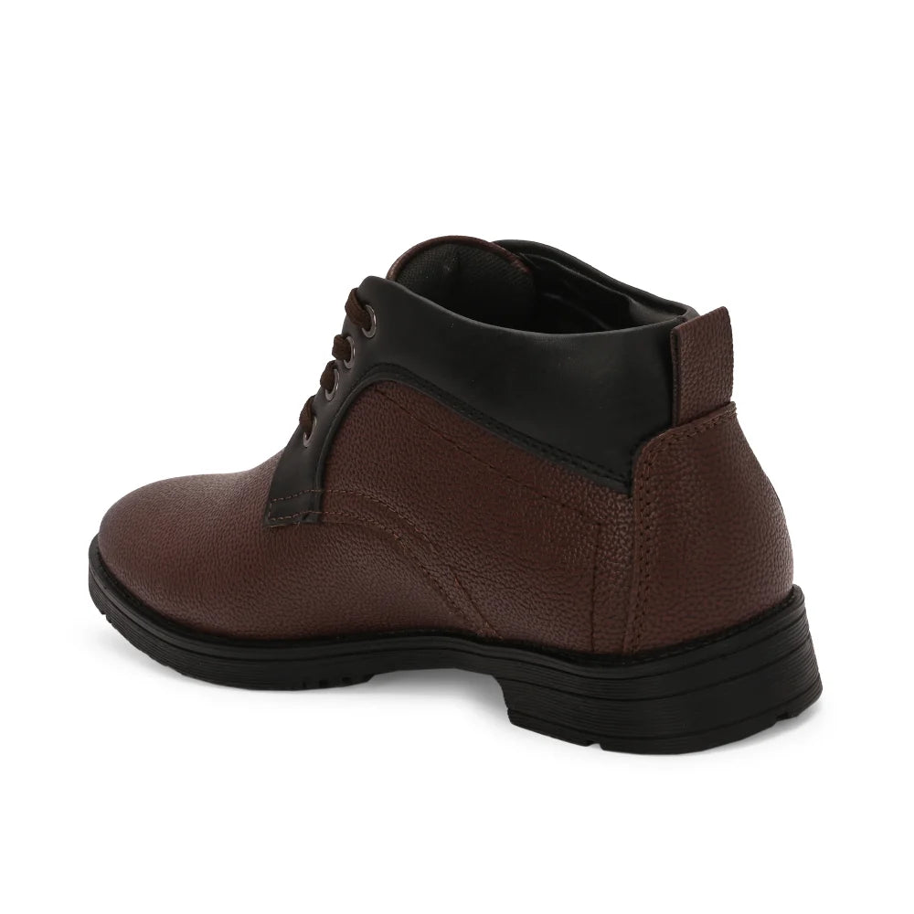 Vellinto EDGE Men's Casual Outdoor Synthetic Leather Boots ll Trendy/Stylish Boots For Men