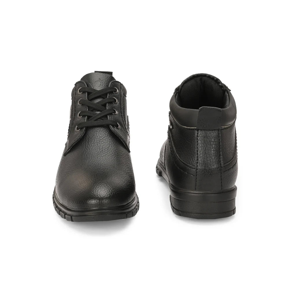 Vellinto EDGE Men's Casual Outdoor Synthetic Leather Boots ll Trendy/Stylish Boots For Men