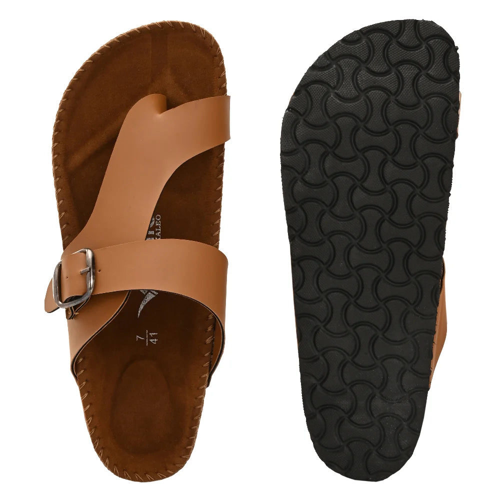 Vellinto OMAR Toe Strap Sandals ll Berkin-Style Slippers For Men