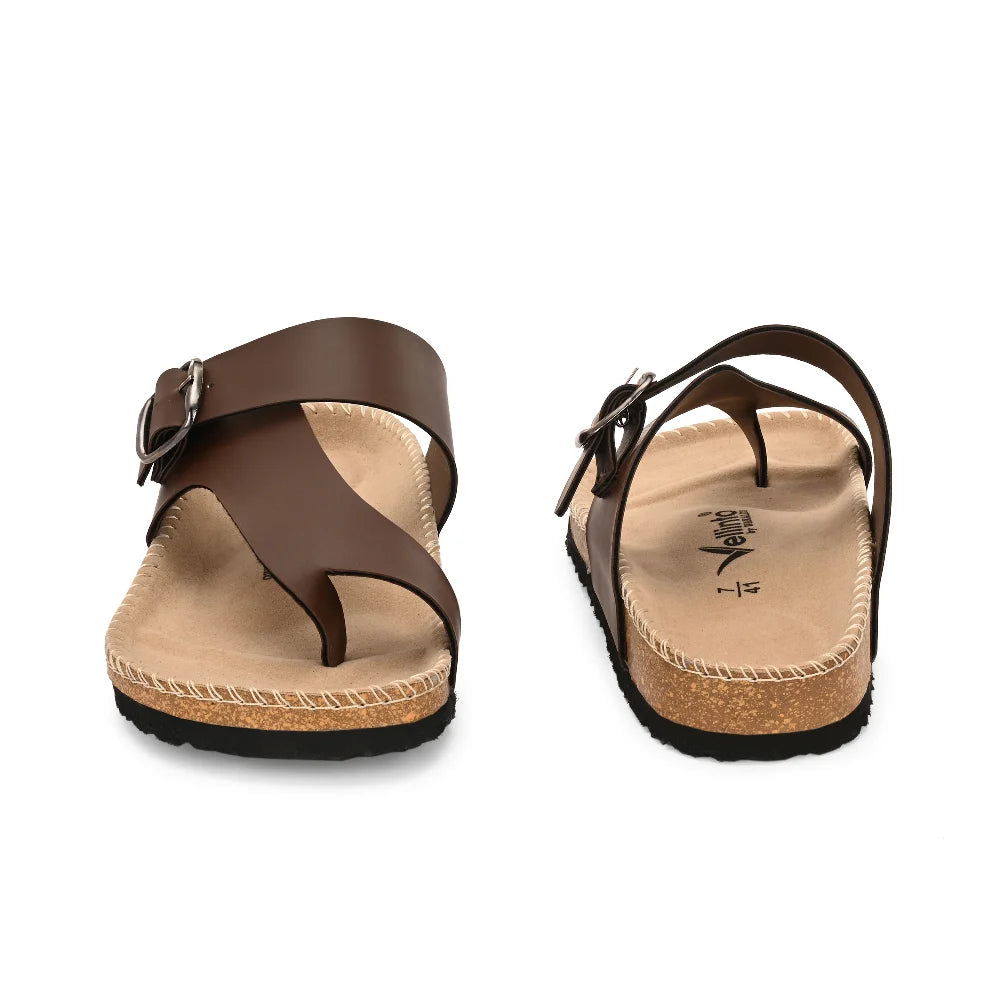 Vellinto OMAR Toe Strap Sandals ll Berkin-Style Slippers For Men