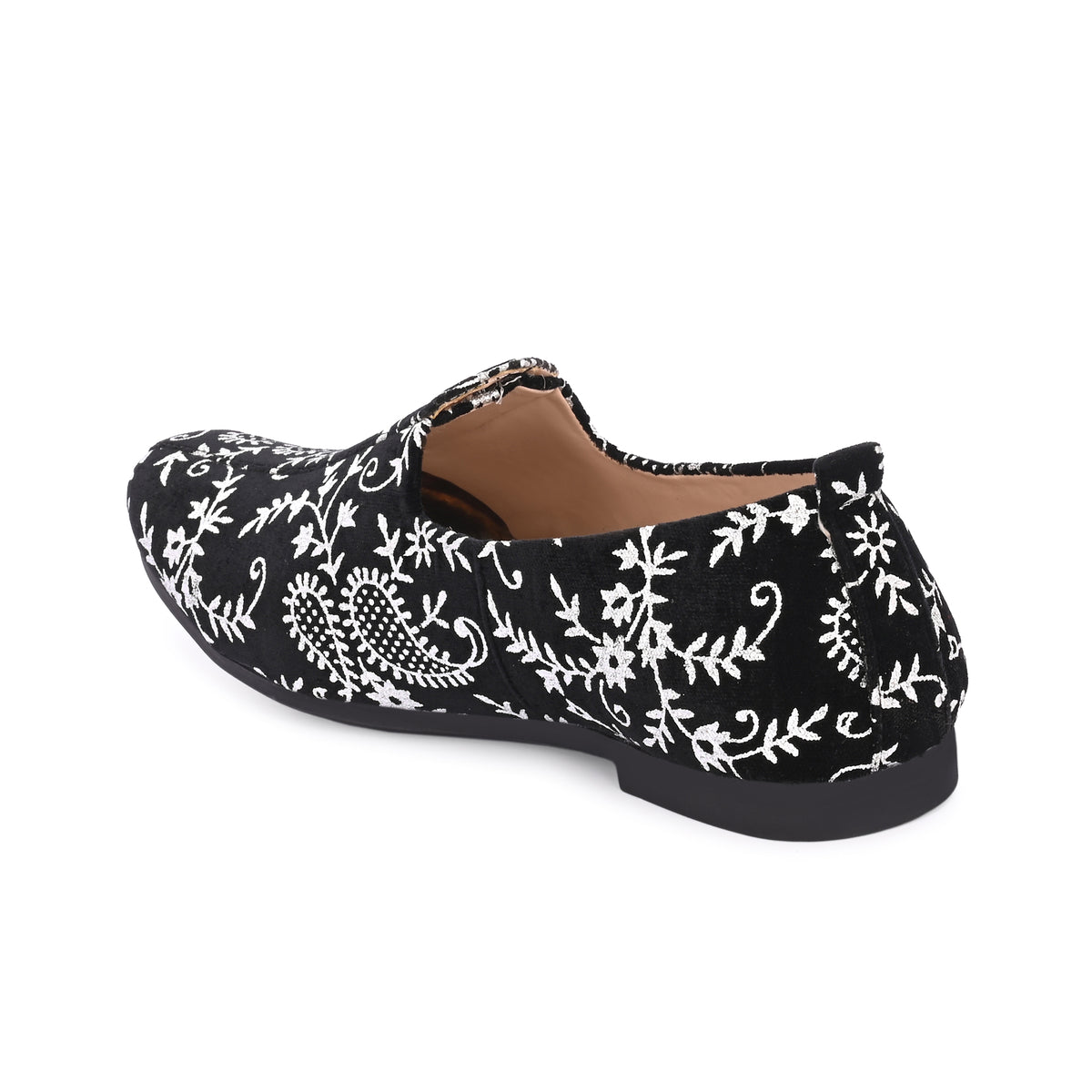 Vellinto Vellinto PHULKARI Party Wear Royal Look Mojaris Juttis Slip On For Men Espadrilles For Men
