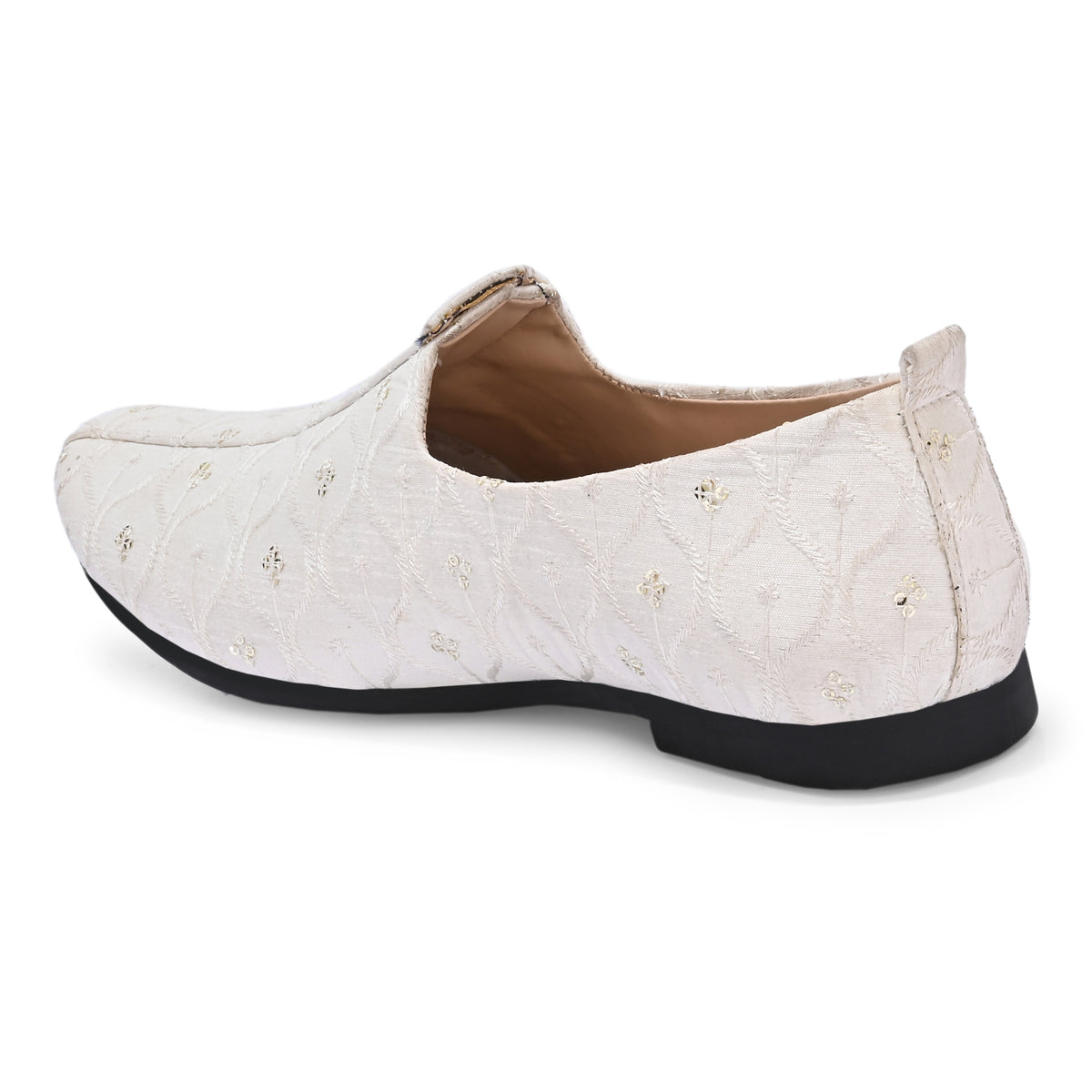 Vellinto Vellinto SNOW PEARL Party Wear Royal Look Mojaris Juttis Slip On For Men Espadrilles For Men