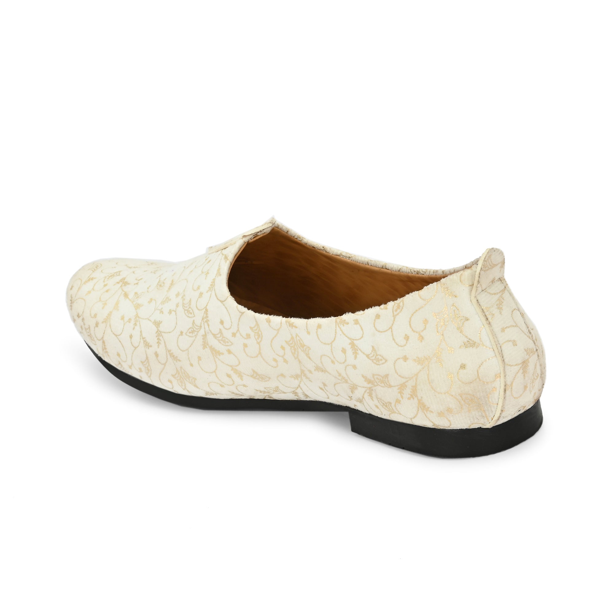 Vellinto NAWAB Party Wear Royal Look Mojaris Juttis Slip On For Men Espadrilles For Men
