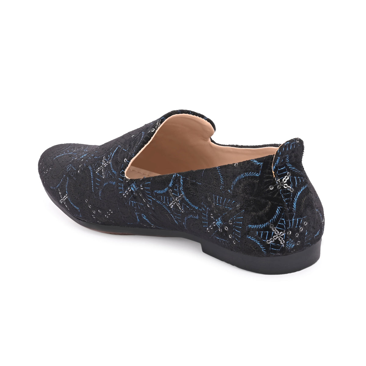 Vellinto Vellinto MIDNIGHT Party Wear Royal Look Mojaris Juttis Slip On For Men Espadrilles For Men