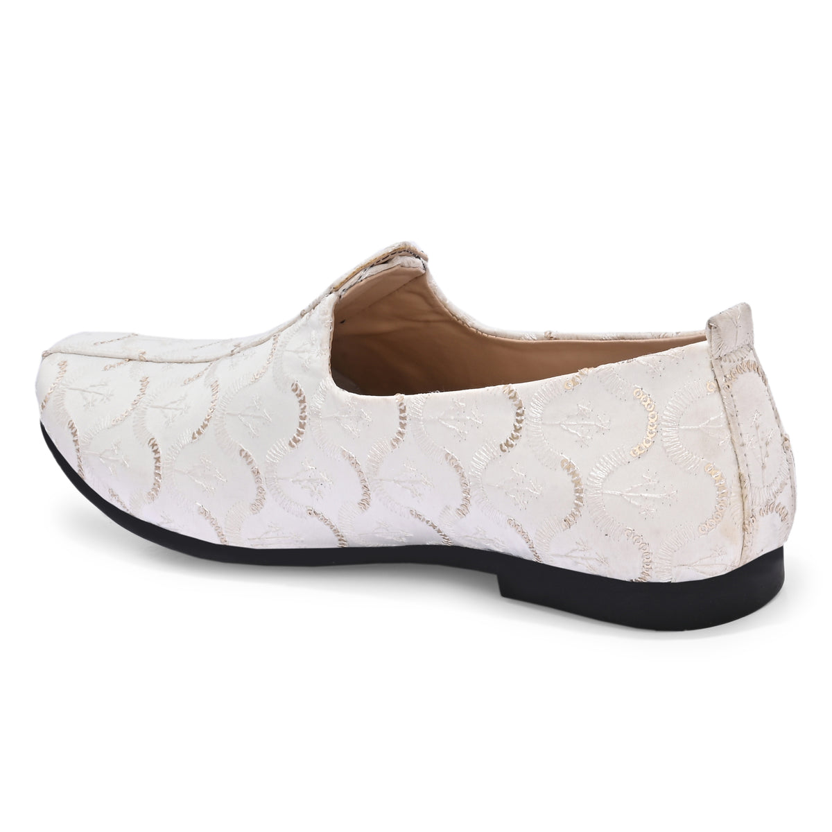 Vellinto SHRIVALLI Party Wear Royal Look Mojaris Juttis Slip On For Men Espadrilles For Men