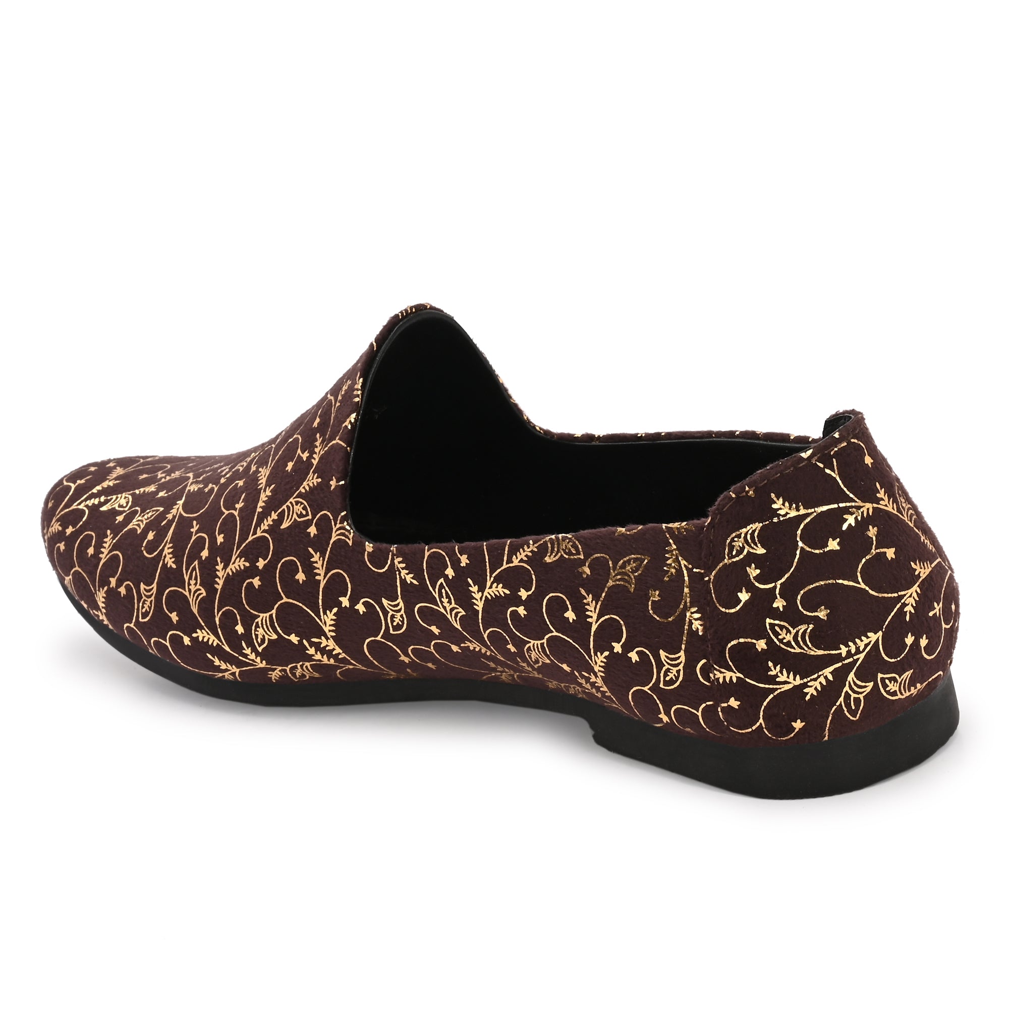 Vellinto ellinto SAMRAT Party Wear Royal Look Mojaris Juttis Slip On For Men Espadrilles For Men