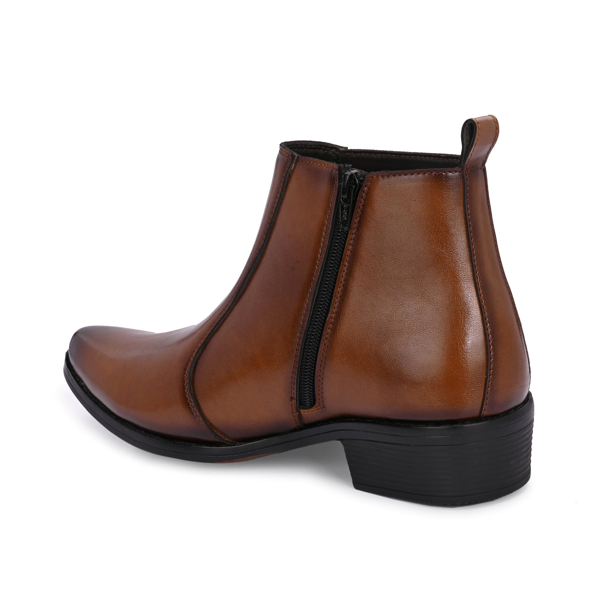 Vellinto Vellinto Royal Look RAMANA Zipped Boots For Men Synthetic Leather Boots For Men Boots For Men