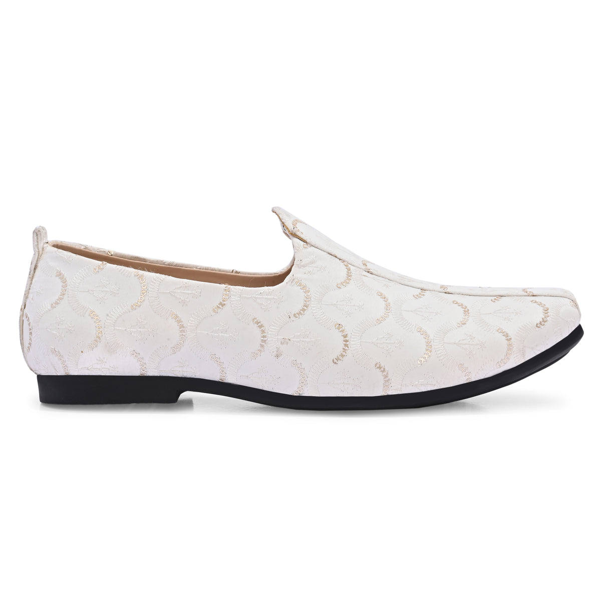 Vellinto SHRIVALLI Party Wear Royal Look Mojaris Juttis Slip On For Men Espadrilles For Men