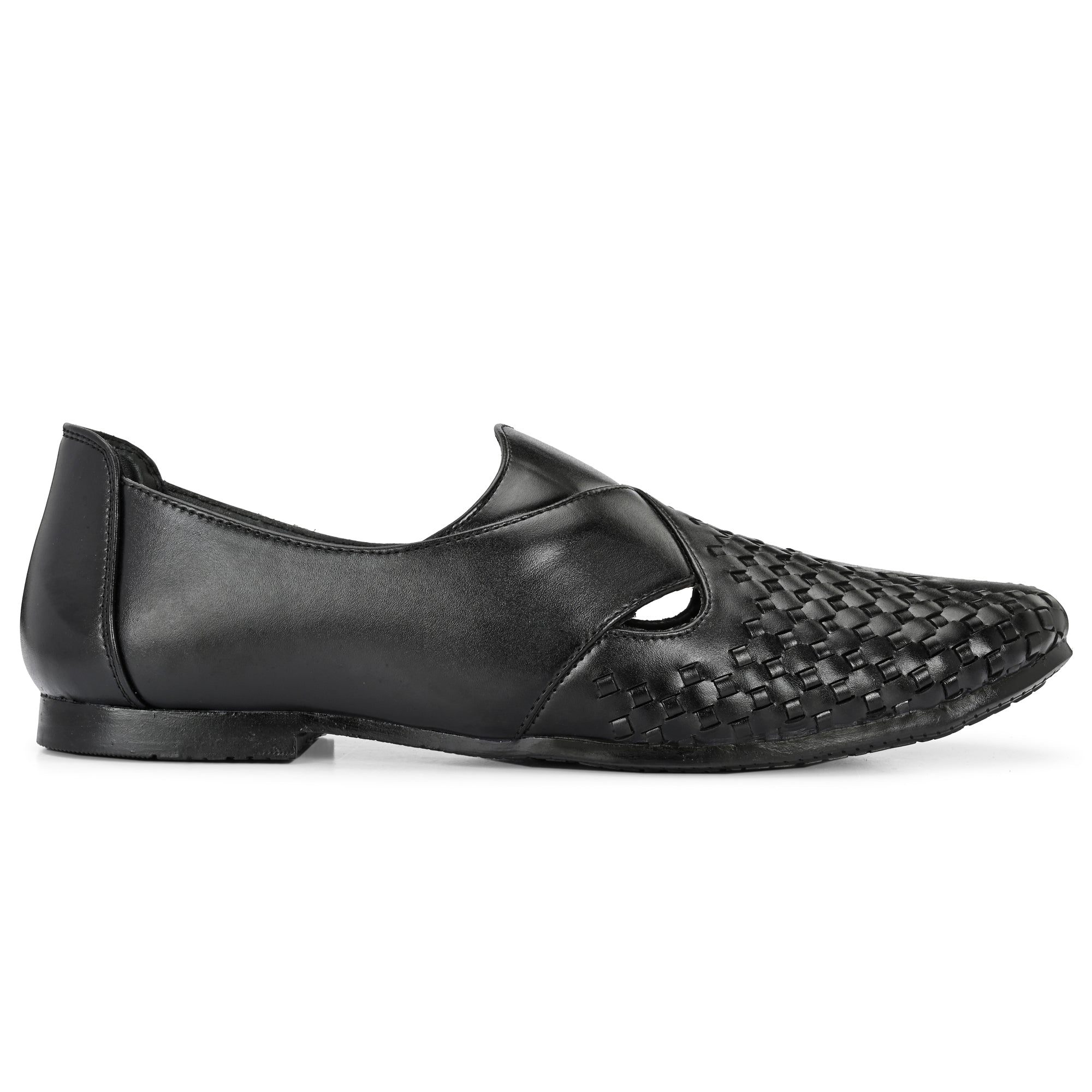Stylish RAJAURI Ethnic Mojari for Men | PU Leather Party Wear Festive Wear Casuals For Men