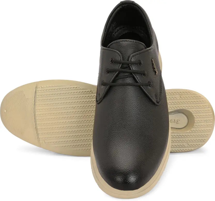 Vellinto OLIVER Casual Derby For Men ll Synthetic Leather Casual Lace-up For Men