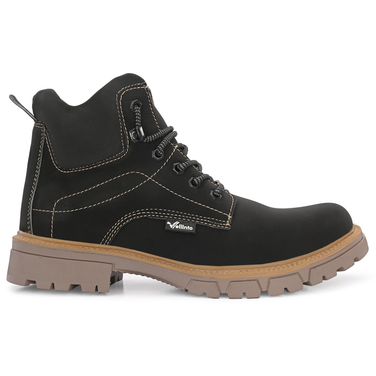 Vellinto OUTLANDER Casual Boots For Men ll Synthetic Leather Boots