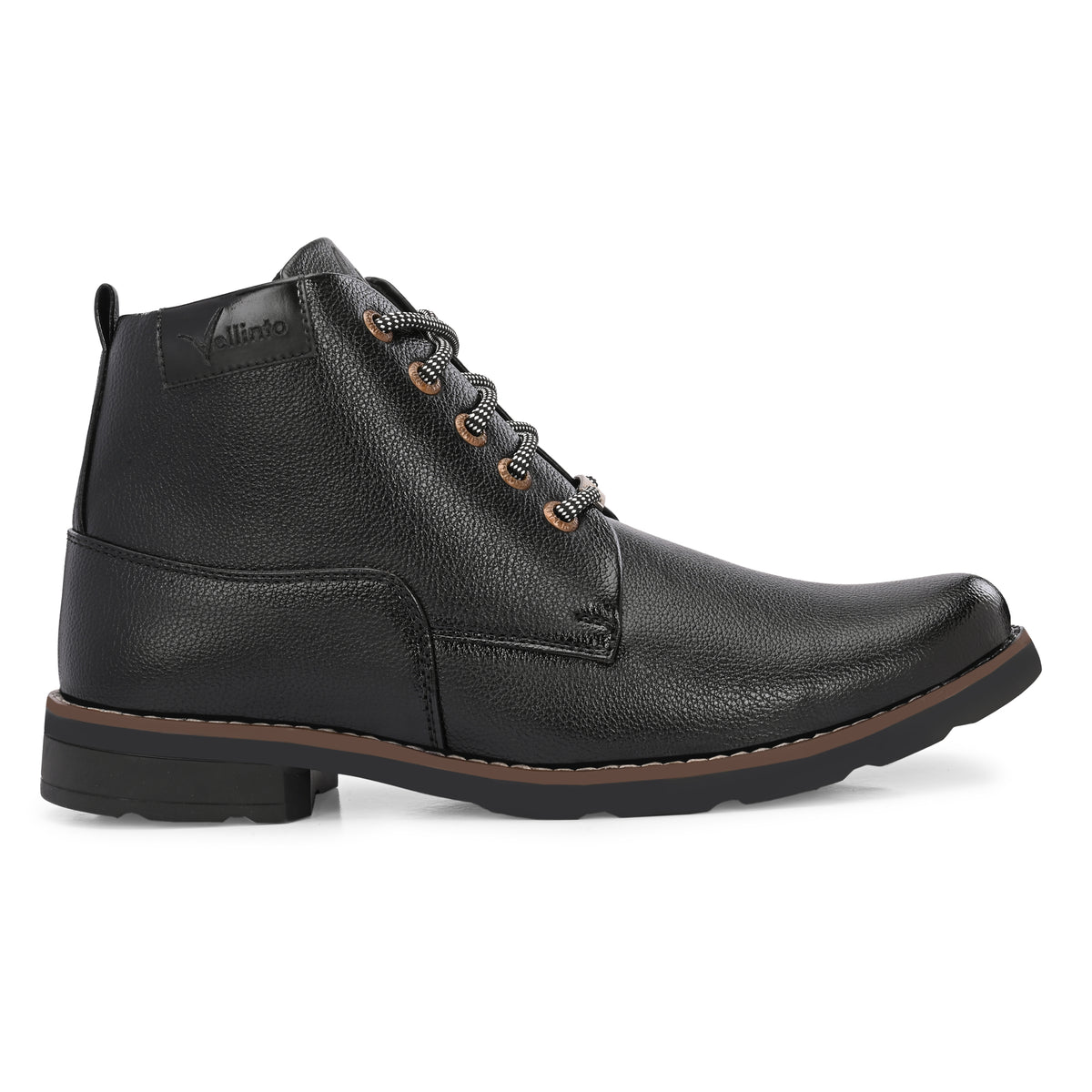 Vellinto ASPHALT Casual Boots For Men ll Synthetic Leather Boots Casuals For Men Boots For Men