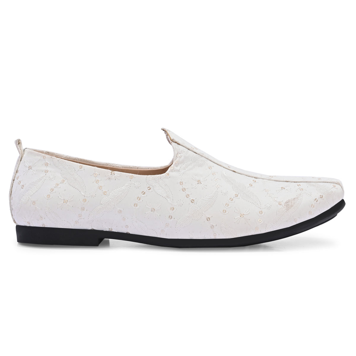 Vellinto BAISAKHI Party Wear Royal Look Mojaris Juttis Slip On For Men Espadrilles For Men