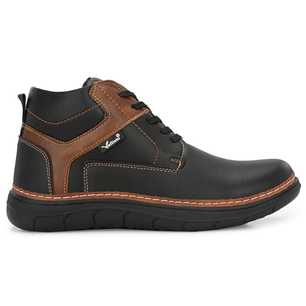 Vellinto Vellinto VEGA Casual Derby Boots For Men ll Stylish Semi Formal Boots For Men Casuals For Men