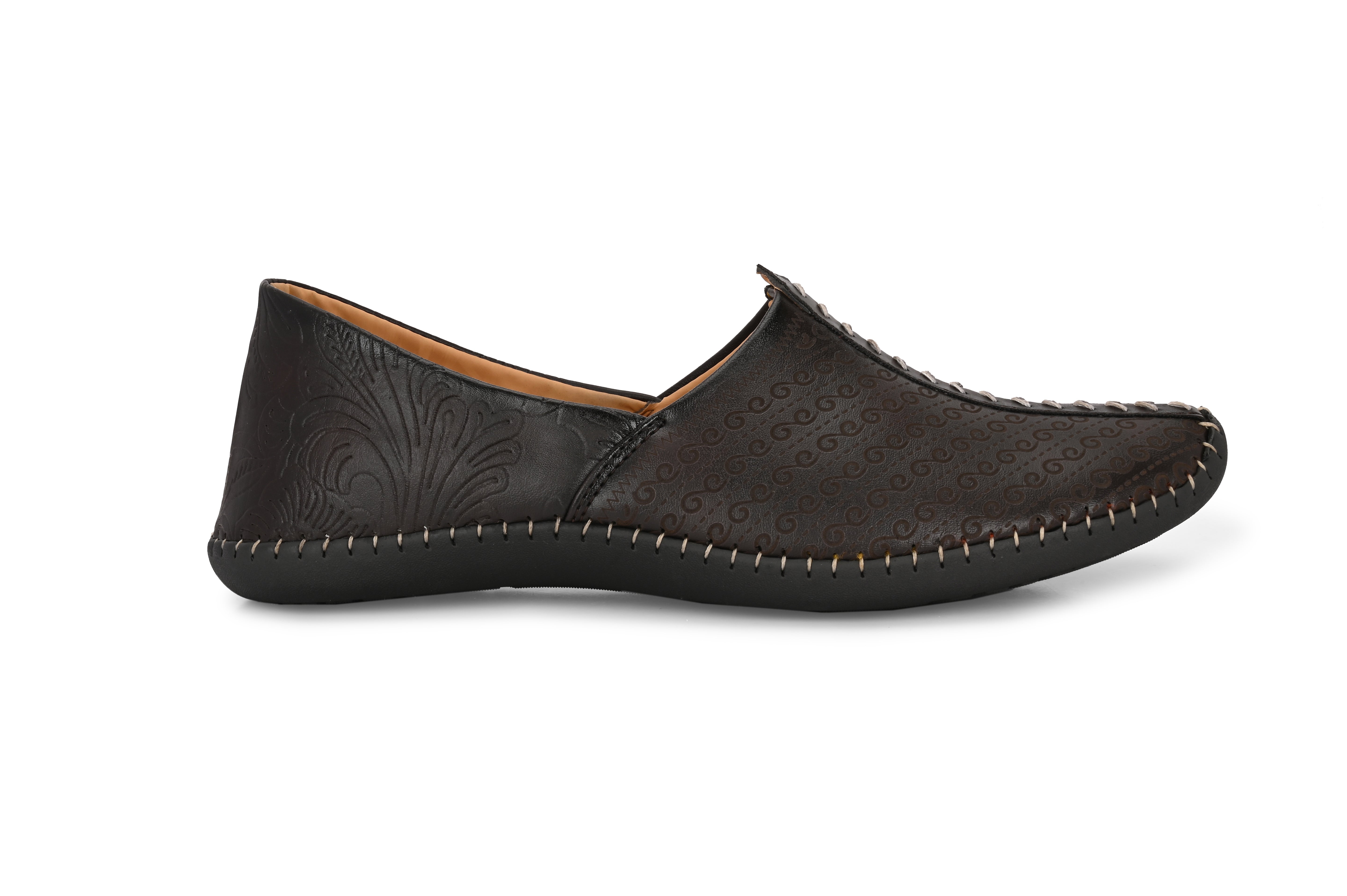 Vellinto SUTRA Cool Rjasthani Ethnic Juttis For Men ll Party Wear Mojaris