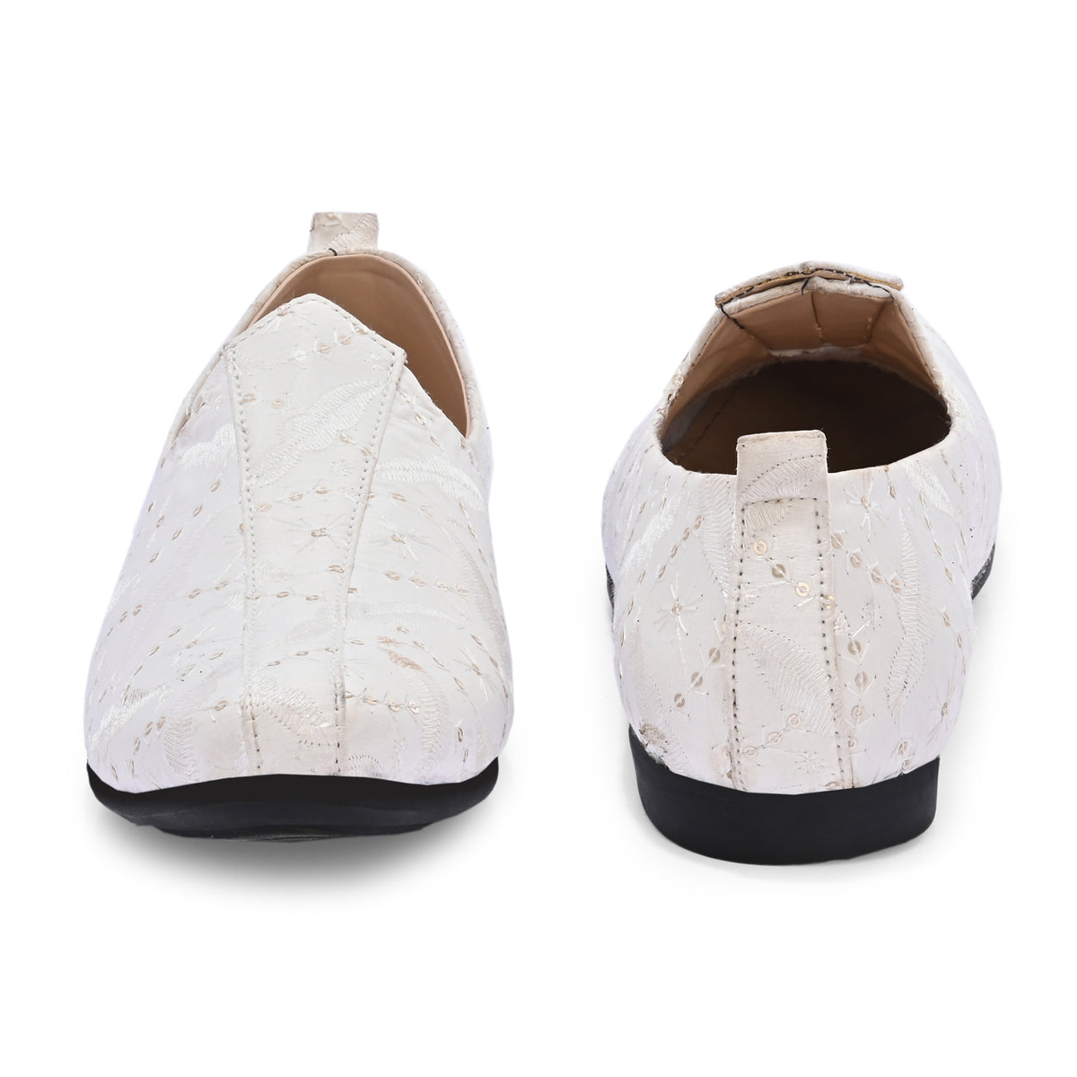 Vellinto BAISAKHI Party Wear Royal Look Mojaris Juttis Slip On For Men Espadrilles For Men