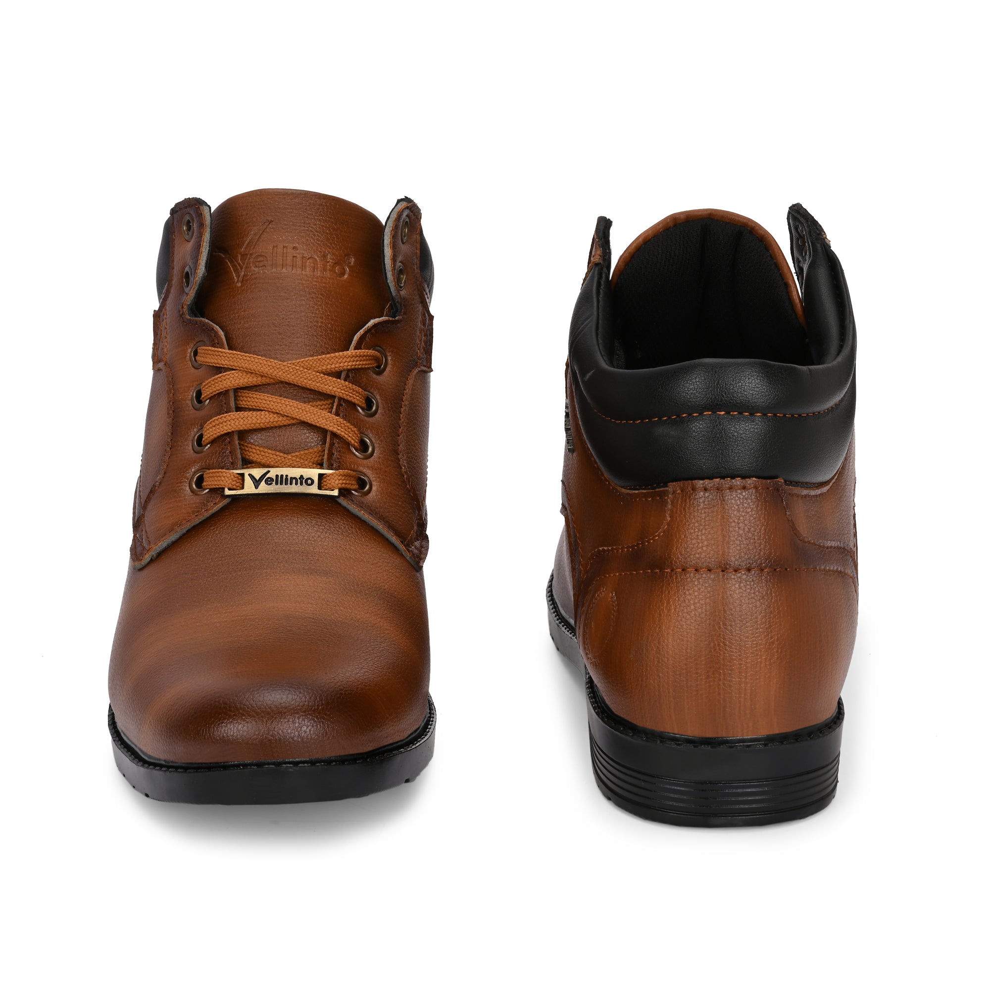 Vellinto MILET Casual Boots For Men ll Synthetic Leather Boots Casuals For Men Boots For Men