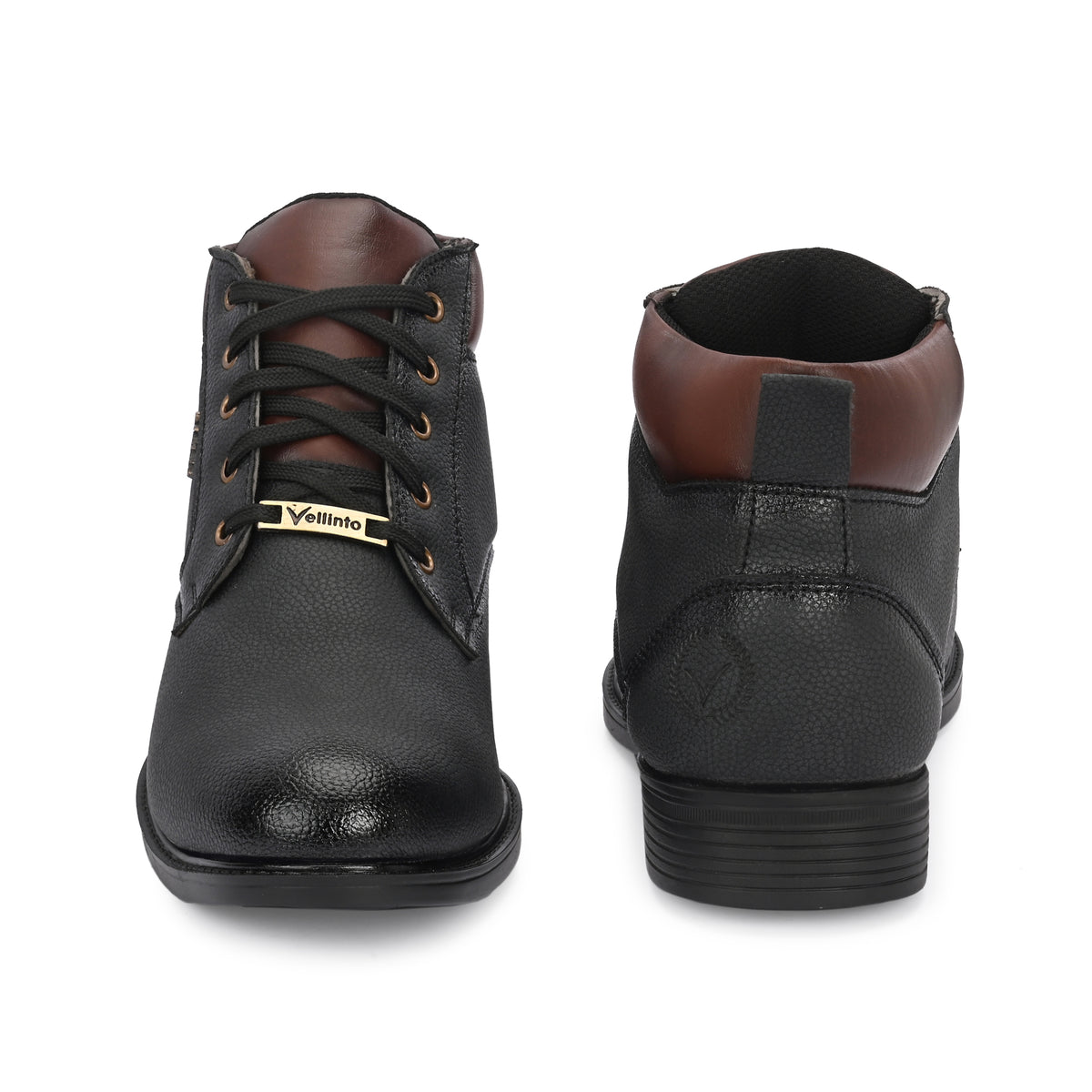Vellinto SOVEREIGN Casual Boots For Men ll Synthetic Leather Boots For Men Casuals For Men