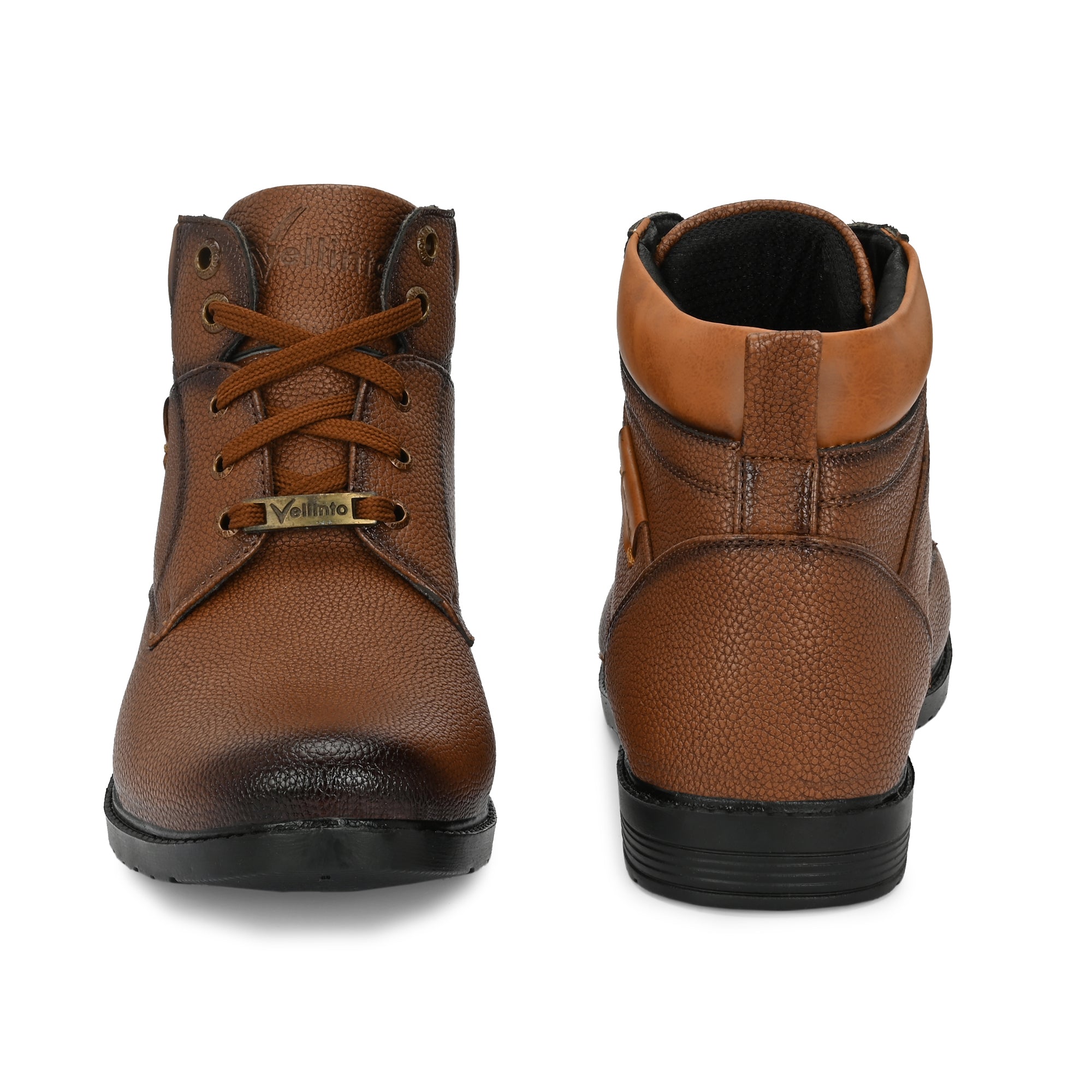 Vellinto BRONZO Casual Boots For Men ll Synthetic Leather Boots Casuals For Men Boots For Men