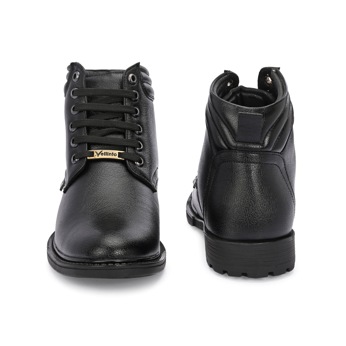 Vellinto Vellinto TIMBER Casual Boots For Men ll Synthetic Leather Boots Casuals For Men Boots For Men