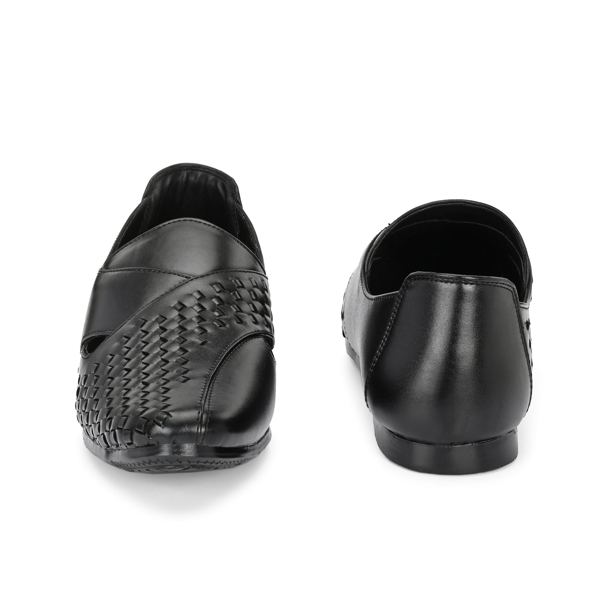 Stylish RAJAURI Ethnic Mojari for Men | PU Leather Party Wear Festive Wear Casuals For Men