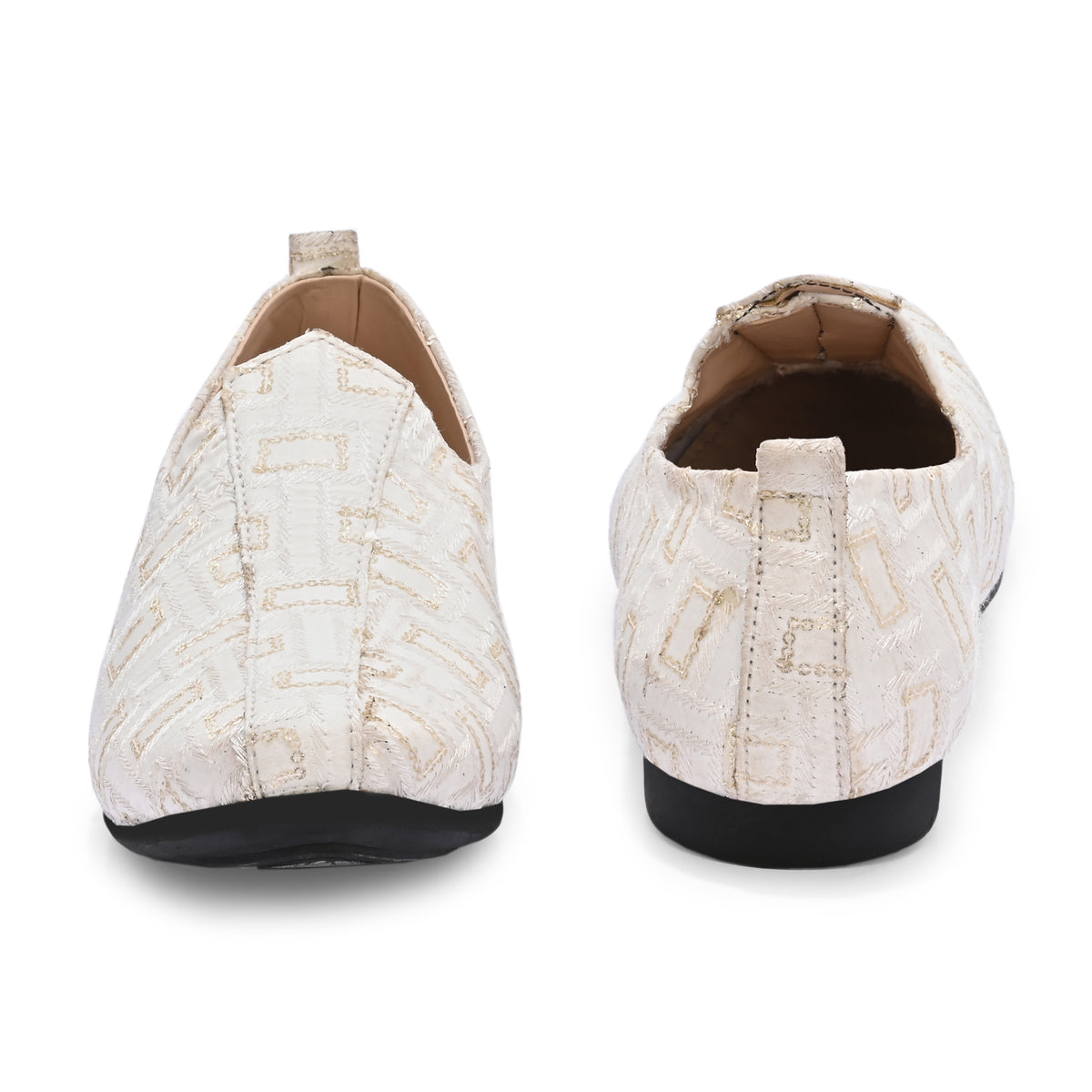 Vellinto Vellinto PATIALA Party Wear Royal Look Mojaris Juttis Slip On For Men Espadrilles For Men