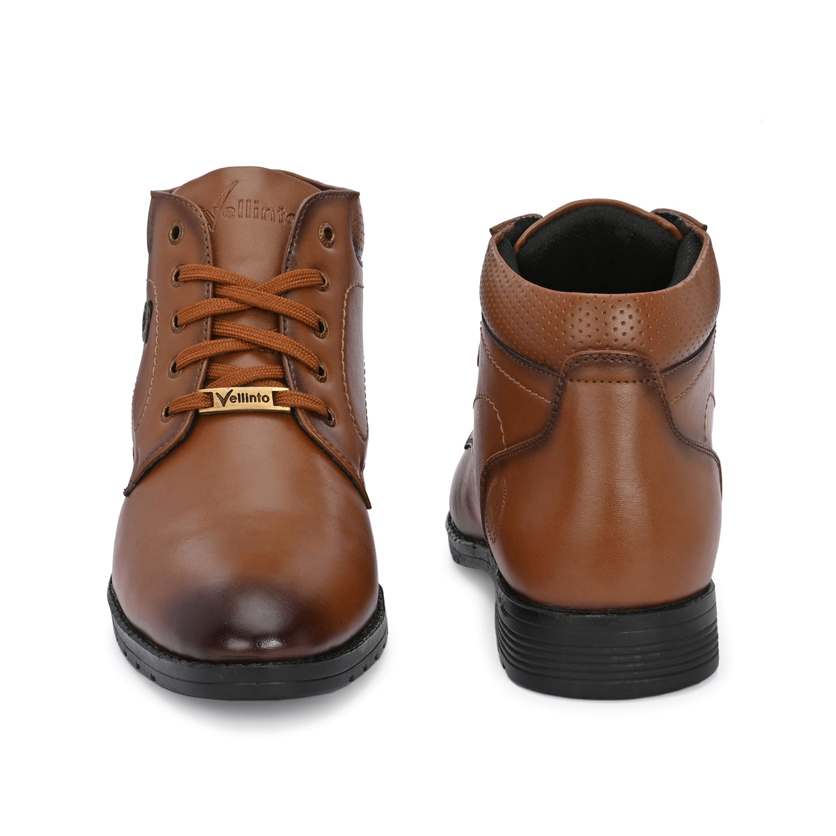 Vellinto OAKWOOD Casual Boots For Men ll Synthetic Leather Formal Boots For Men Boots For Men