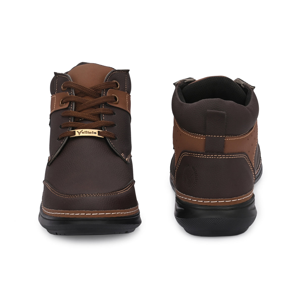 Vellinto PINNACLE Casual Boots For Men ll Stylish Semi Formal Shoes High Tops For Men