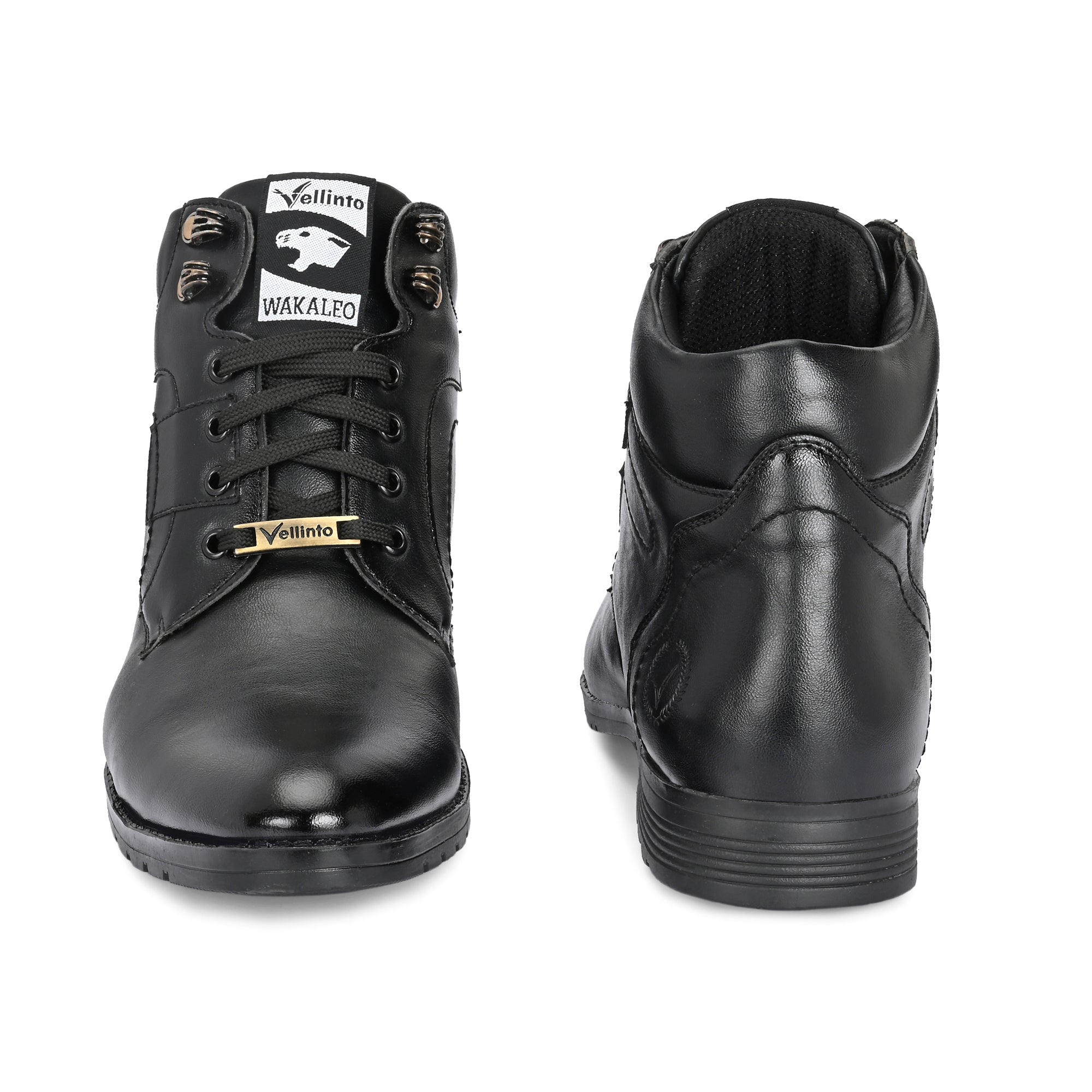 Vellinto Vellinto LUCAS Men's Mid Ankle Stylish Casual & Party Wear Lace-Up Boots Boots For Men