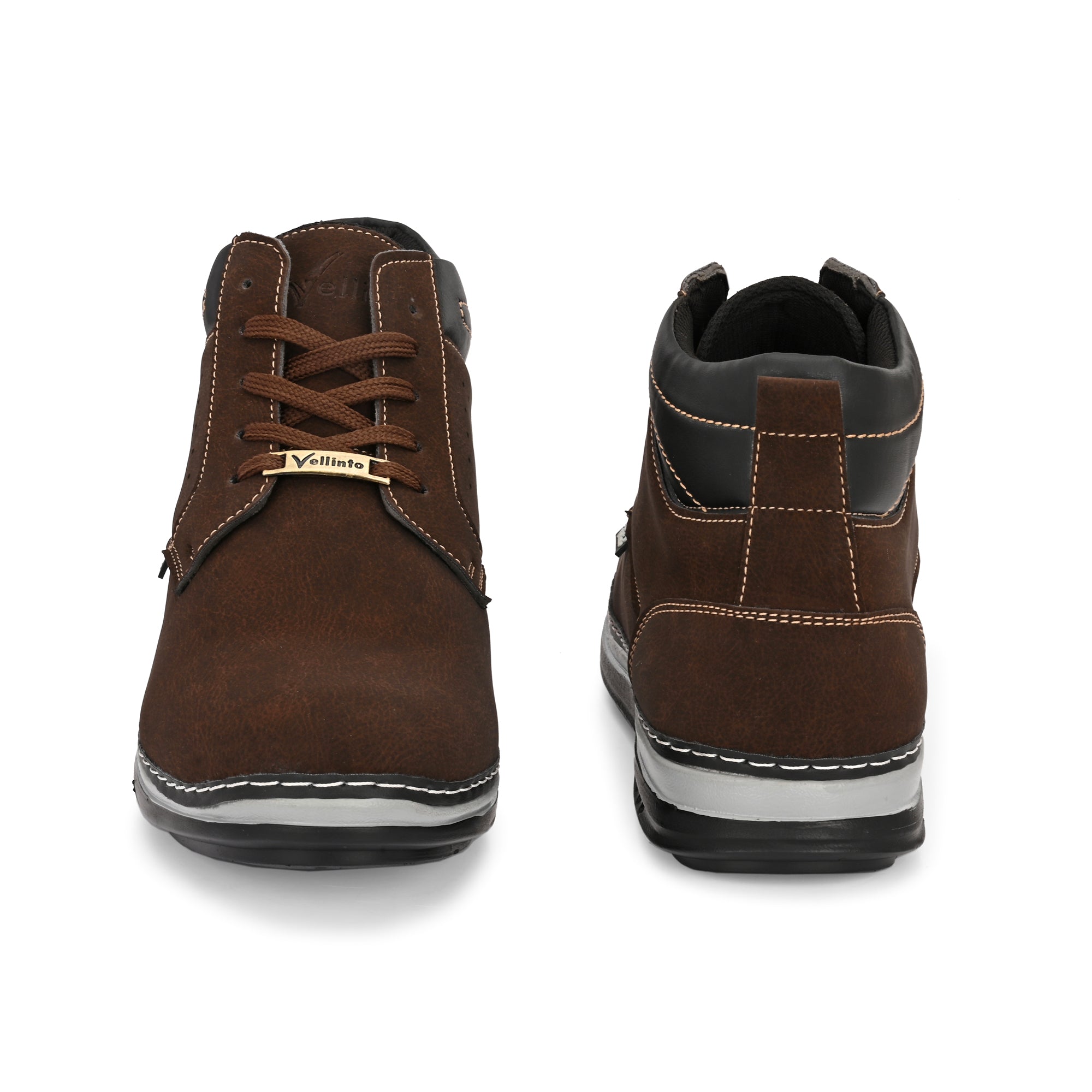 Vellinto PANTRIX Casual Boots For Men ll Synthetic Leather Casuals For Men Boots For Men