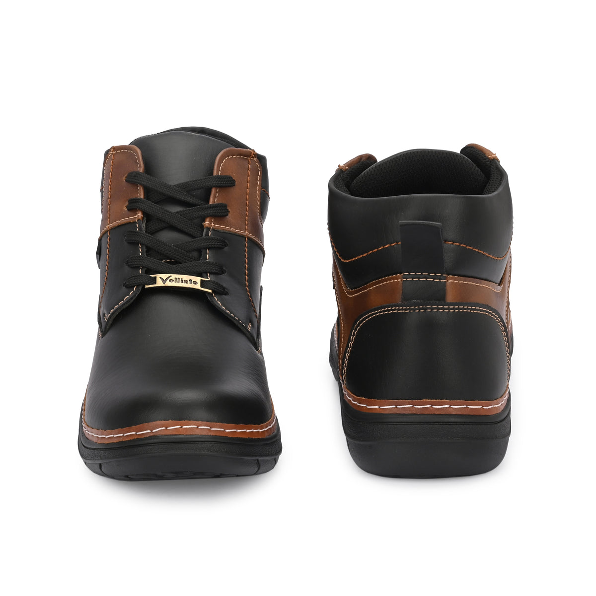 Vellinto Vellinto VEGA Casual Derby Boots For Men ll Stylish Semi Formal Boots For Men Casuals For Men