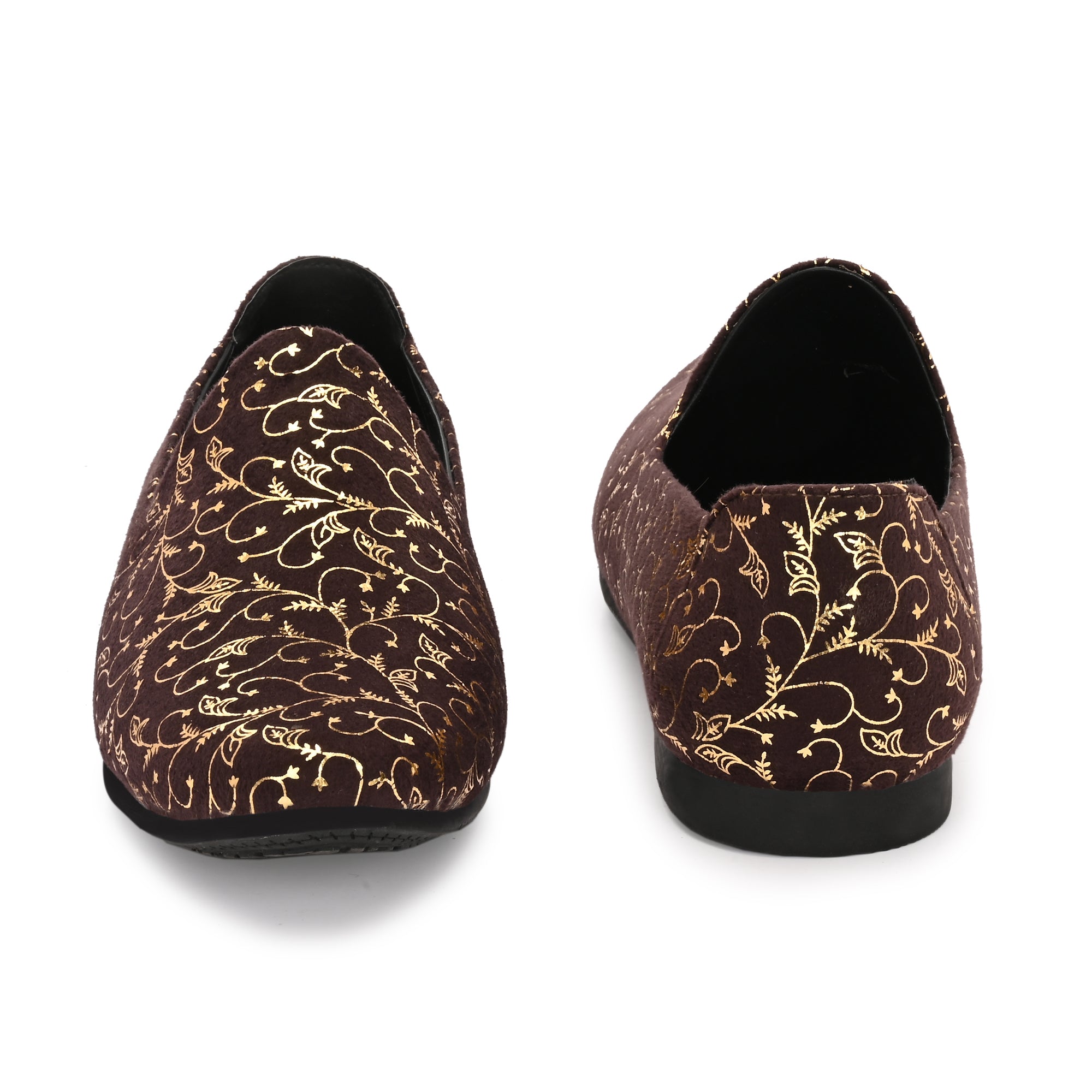Vellinto ellinto SAMRAT Party Wear Royal Look Mojaris Juttis Slip On For Men Espadrilles For Men