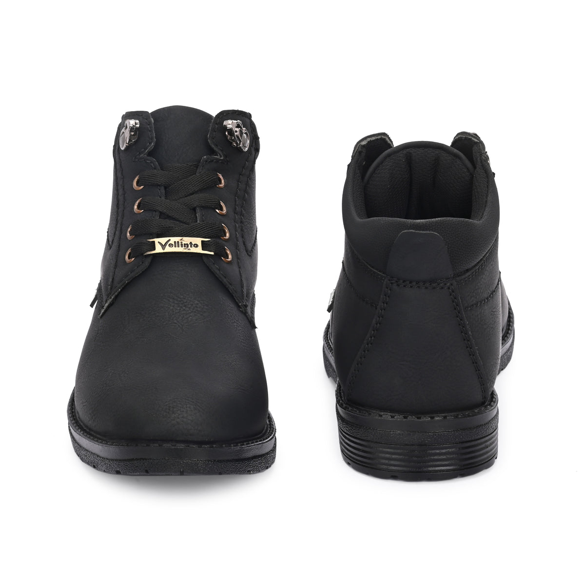 Vellinto EXECUTIVE Casual Boots For Men ll Synthetic Leather Mid-Ankle Boots Boots For Men