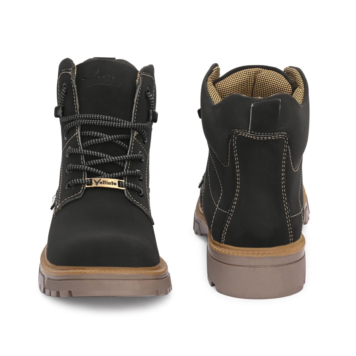 Vellinto OUTLANDER Casual Boots For Men ll Synthetic Leather Boots