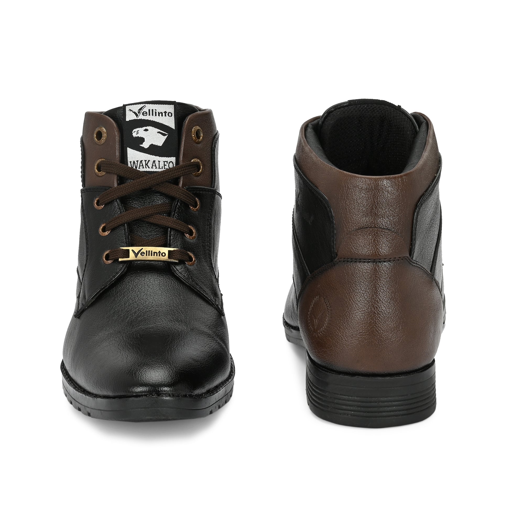 Vellinto FRONTIER Trendy Mid-Ankle Synthetic leather Boots For Men Boots For Men