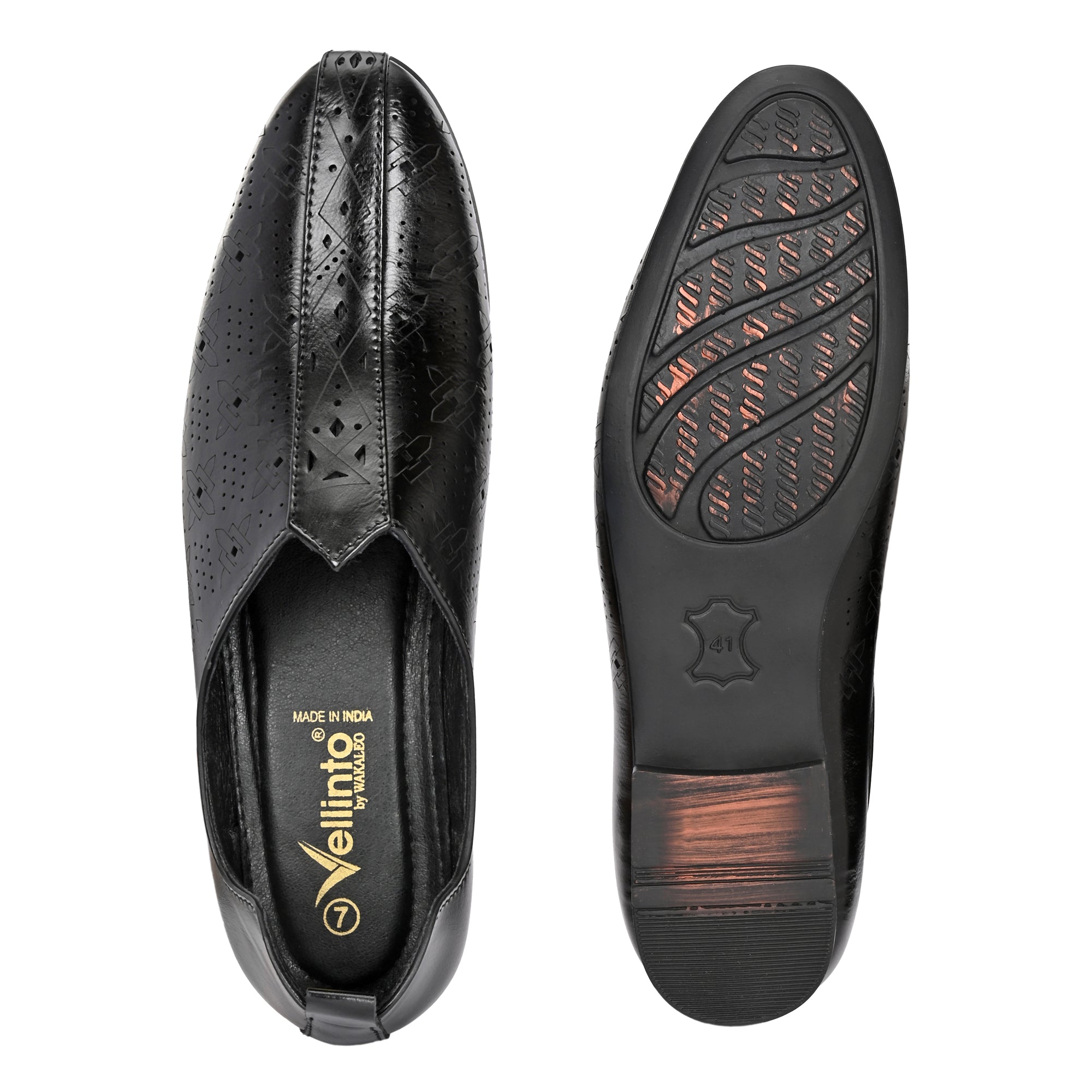 Vellinto Vellinto VOHRA Cool Rajasthani Jutis Mojaris Nagra For Men Stylish Shoes Party Wear For Men