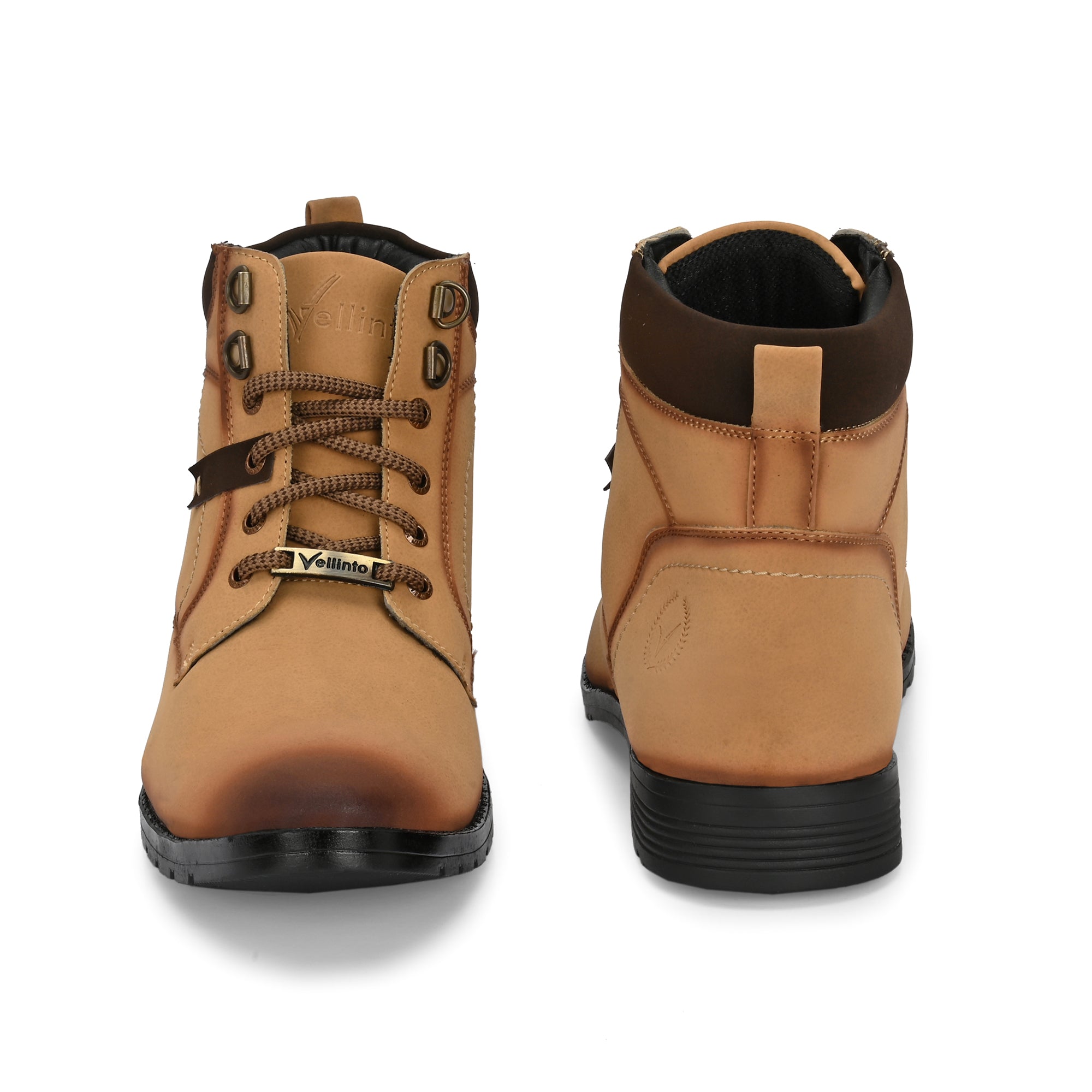 Vellinto ROADBURNER Stylish Synthetic Leather Boots For Men