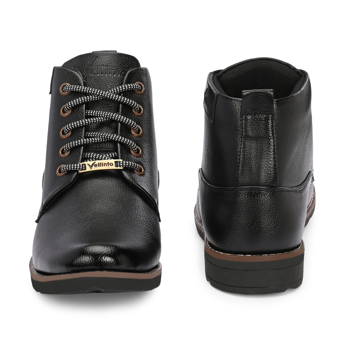 Vellinto ASPHALT Casual Boots For Men ll Synthetic Leather Boots Casuals For Men Boots For Men
