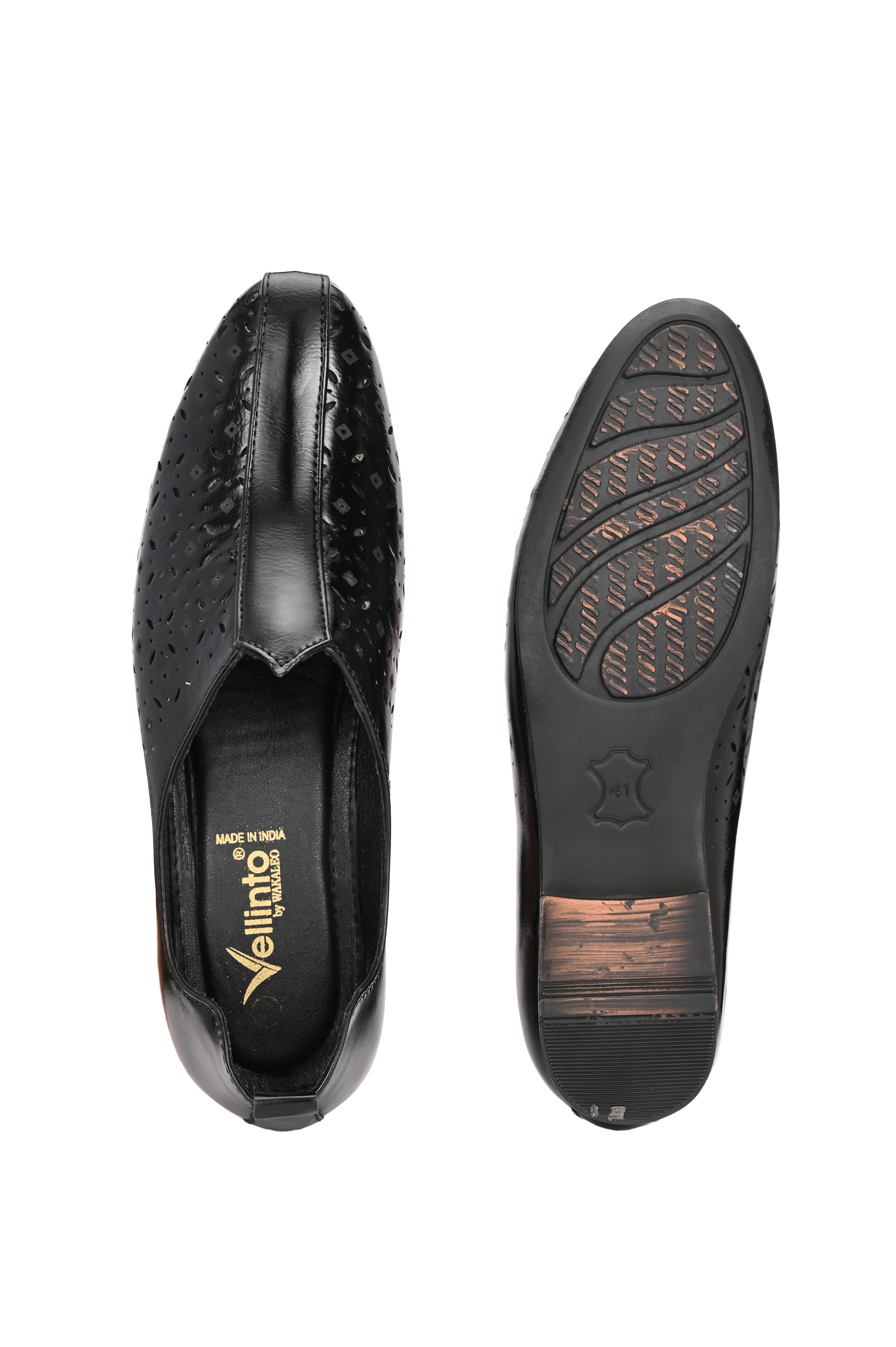 Vellinto Vellinto JASHN Cool Rajasthani Jutis Mojaris Nagra For Men Stylish Shoes Party Wear For Men