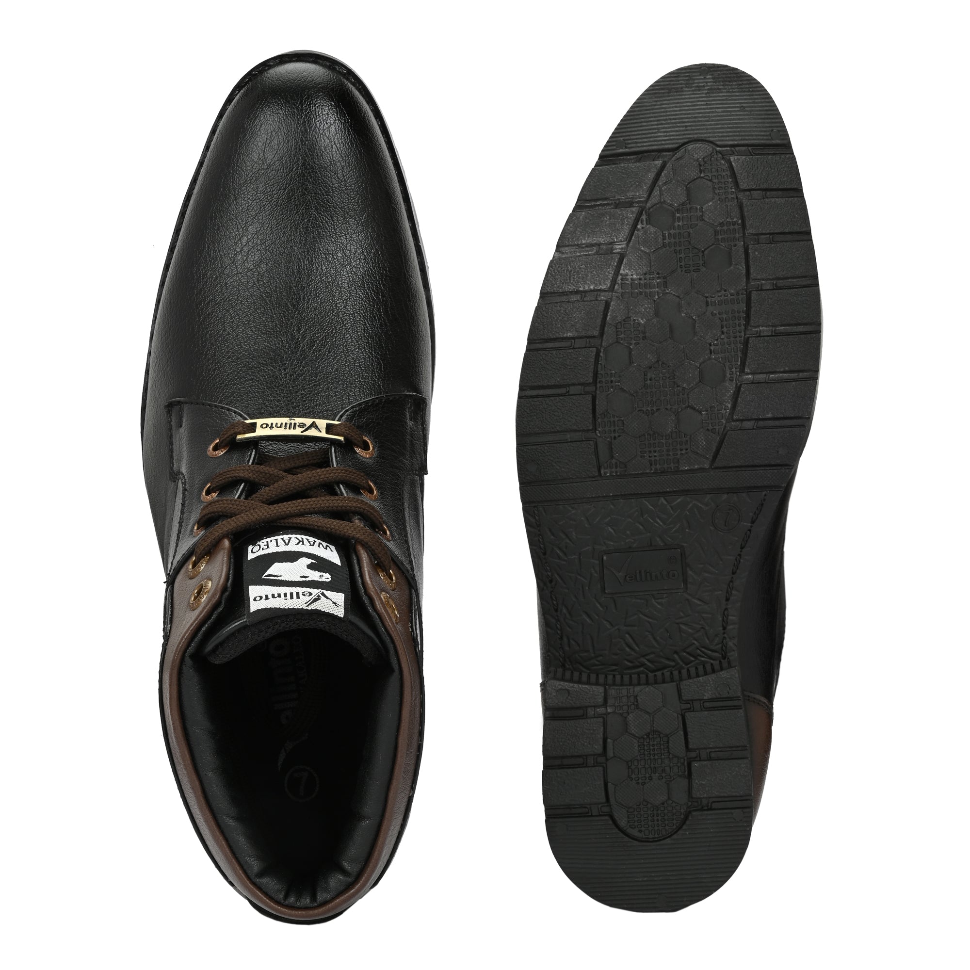 Vellinto FRONTIER Trendy Mid-Ankle Synthetic leather Boots For Men Boots For Men